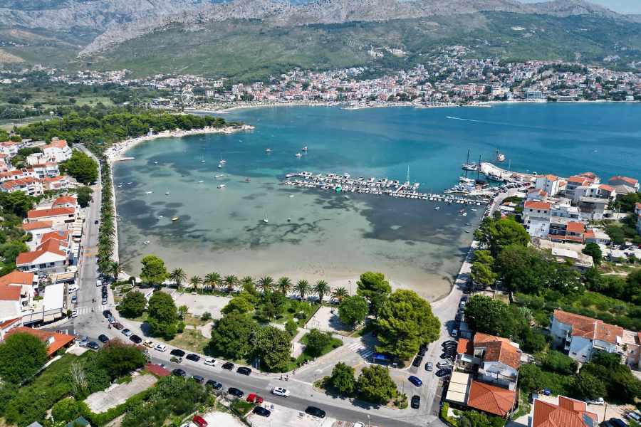 Stobreč beach view